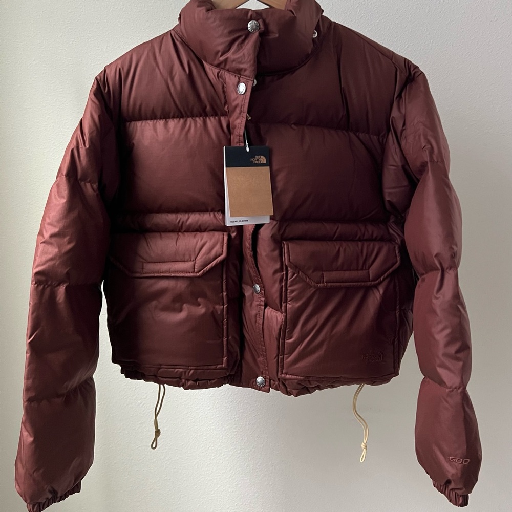 The North Face Women’s 71 Sierra Down short jacket in Dark Oka - Picture 5 of 13